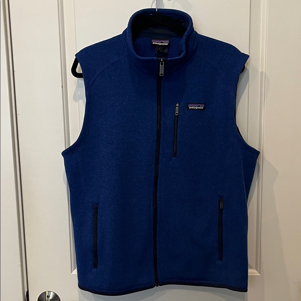 Patagonia Royal Blue Sleeveless Fleece